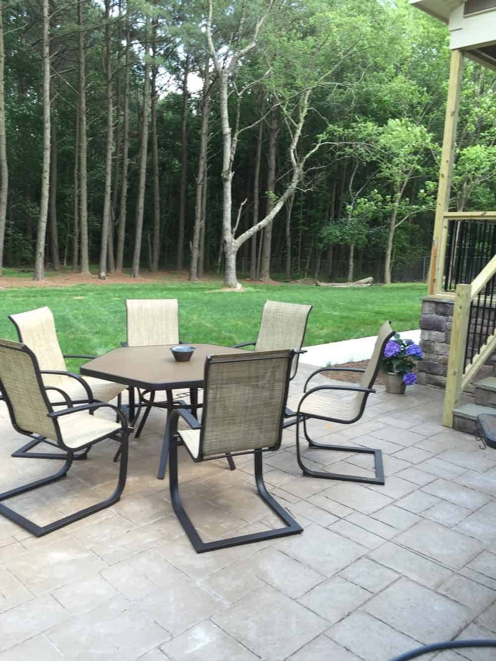 concrete patio work