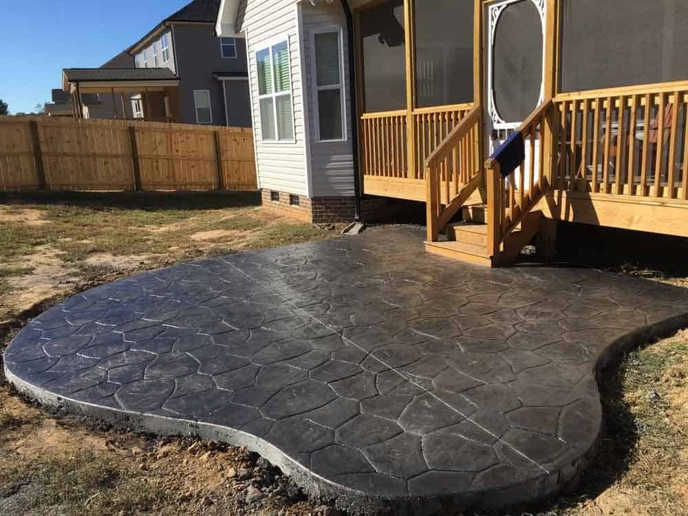 Stamped-concrete-patio