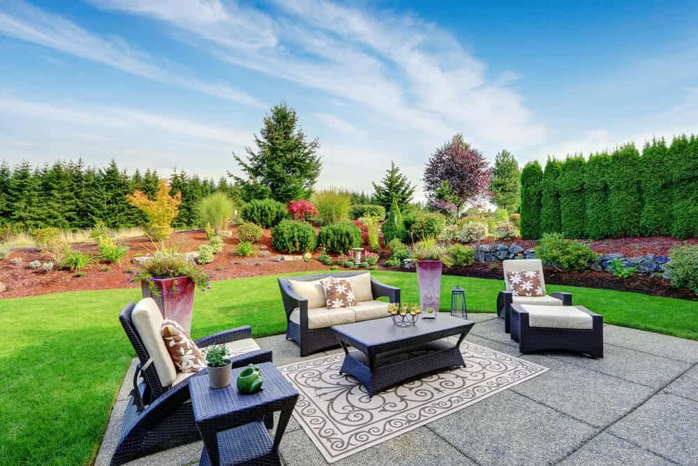 Decorative Stamped Concrete Turns Backyards Into Sanctuaries