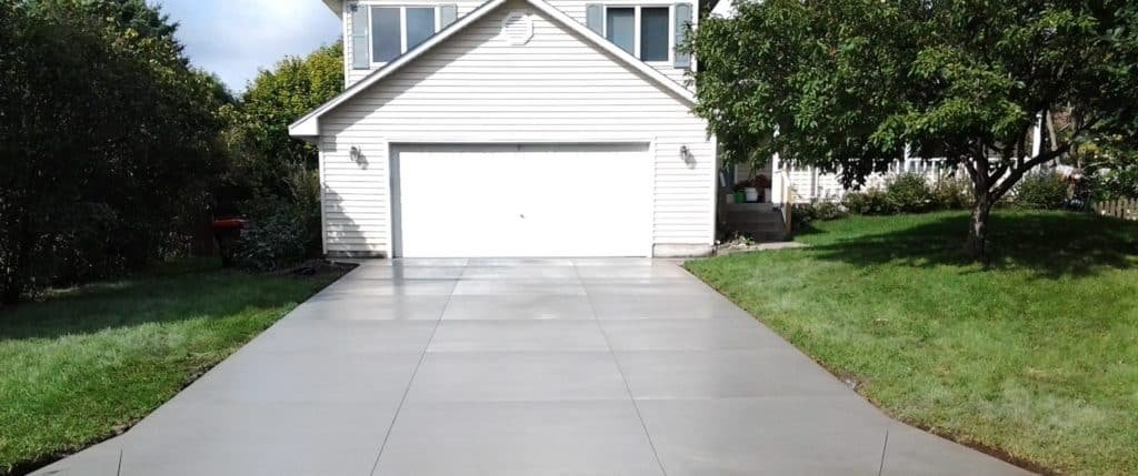 clean concrete